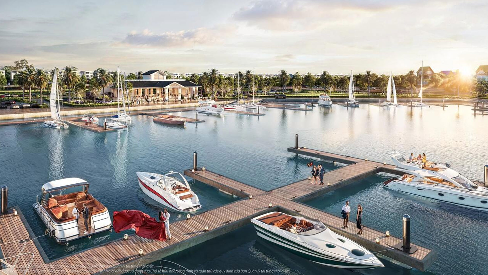 Cảng du thuyền Vinhomes Green Paradise có gì đặc biệt