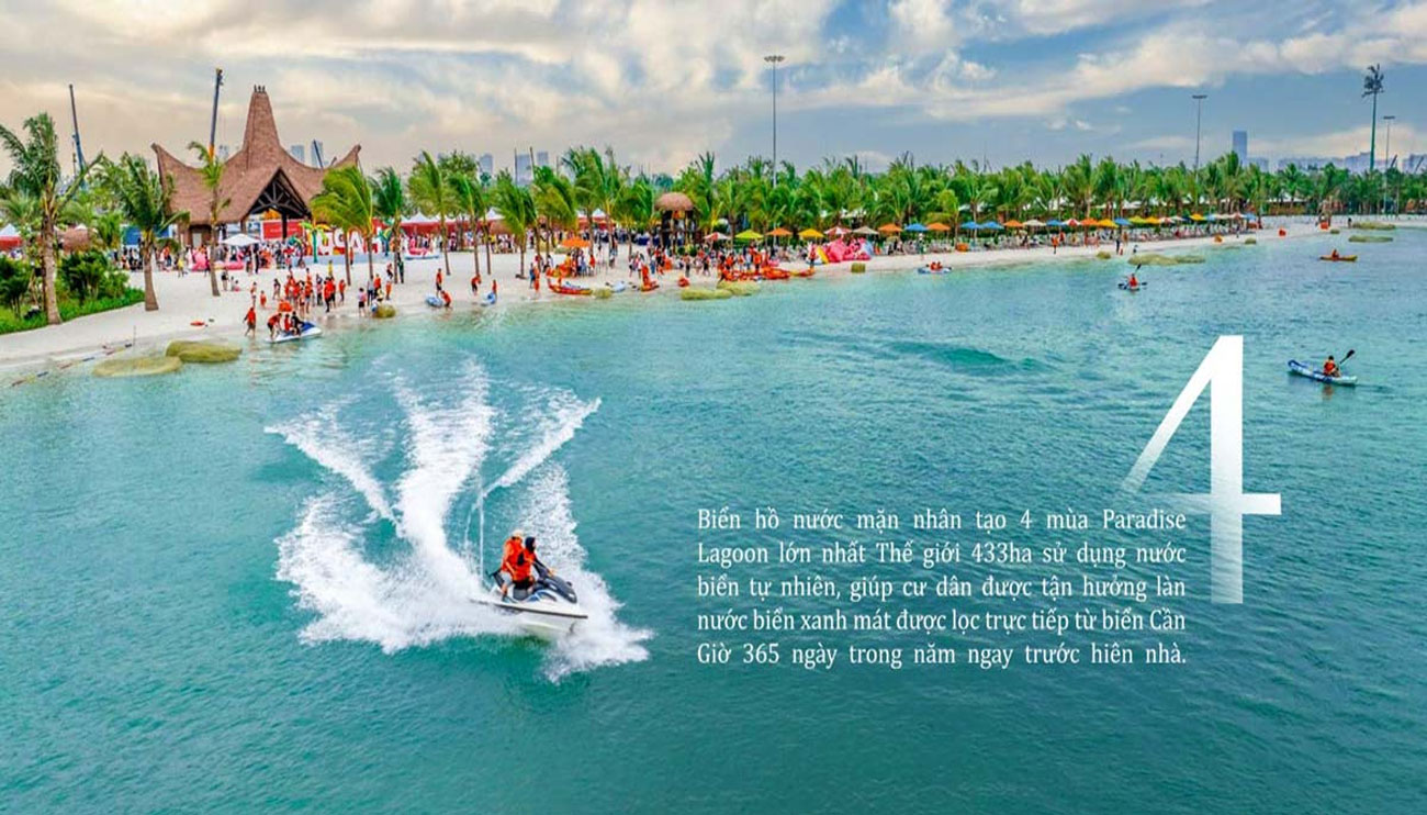 Giá trị Paradise Lagoon đối với Vinhomes Green Paradise Cần Giờ
