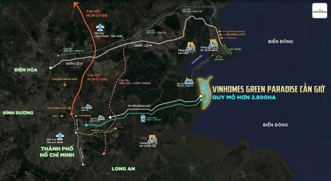 Vị Trí Vinhomes Green Paradise: Trung Tâm Kết Nối