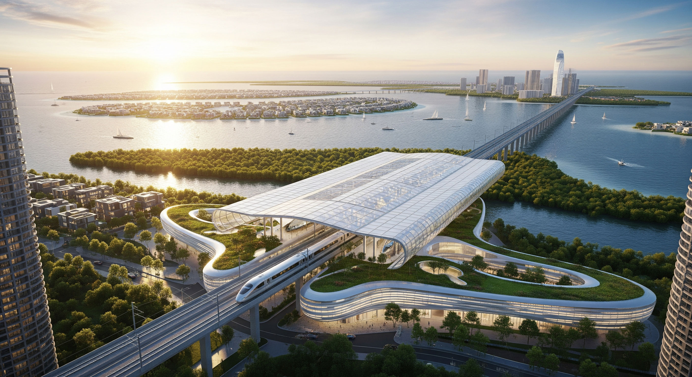 Tìm hiểu hạ tầng giao thông Vinhomes Green Paradise 1