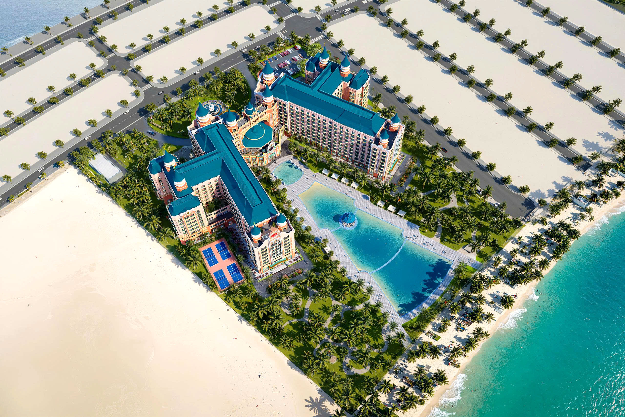 Khách sạn quốc tế tại Vinhomes Green Paradise có gì đặc biệt?