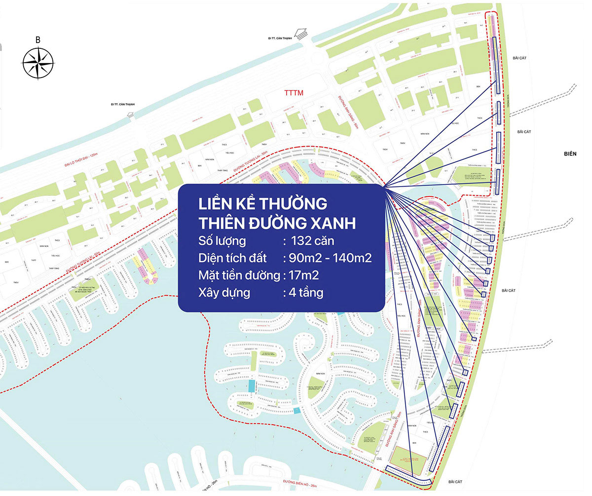 Liền kề Thiên Đường Xanh 0 số Vịnh Ngọc Vinhomes Green Paradise 2