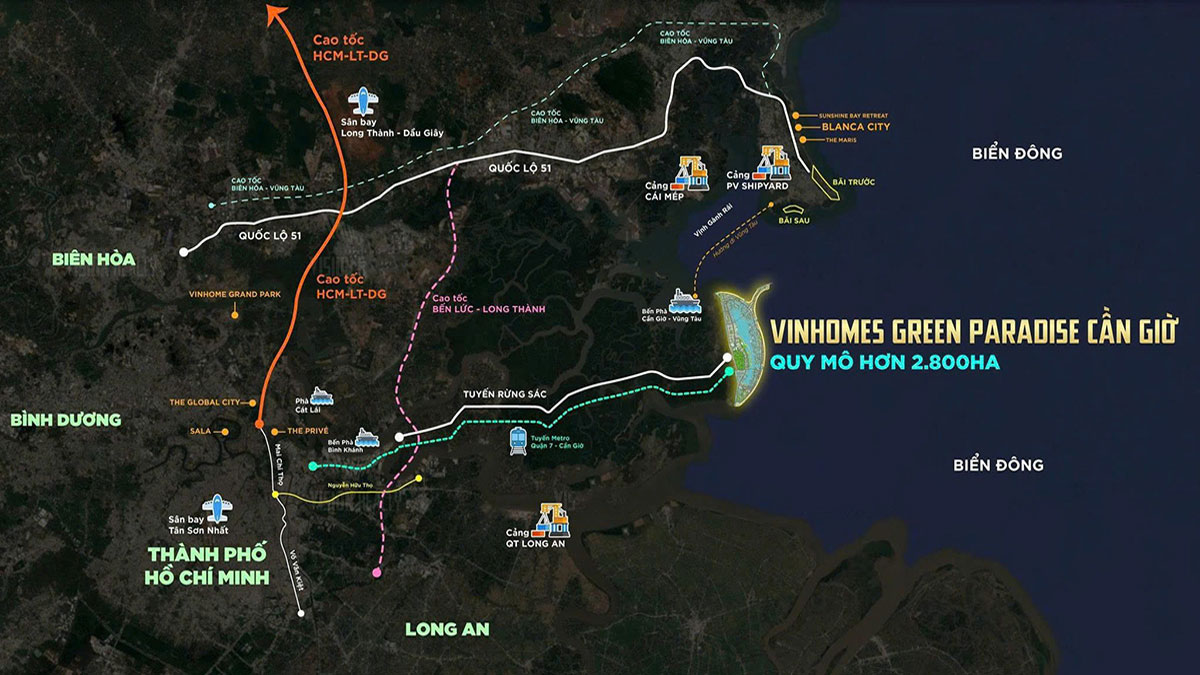 Lý do Vinhomes Lại Chọn Cần Giờ thay vì Phan Thiết, Hồ Tràm?