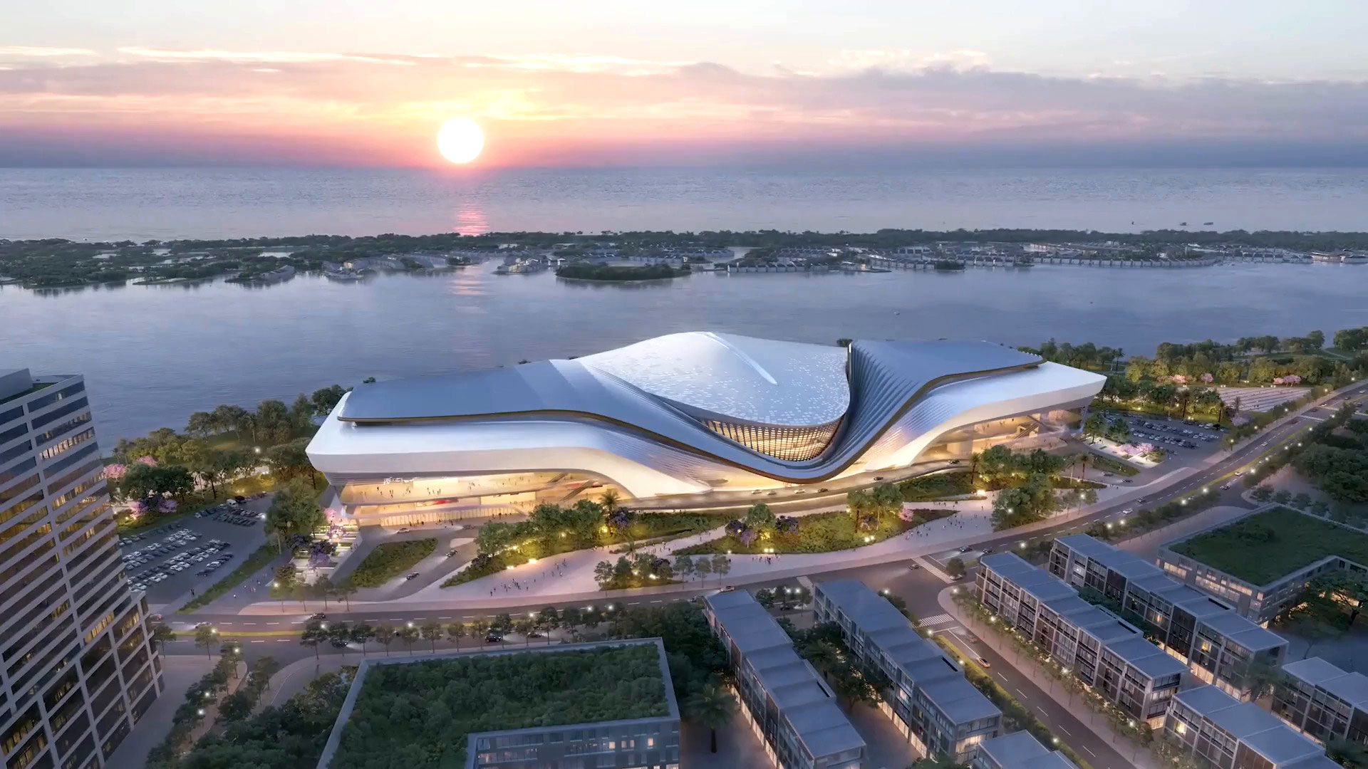 Nhà hát Sóng Xanh Vinhomes Green Paradise