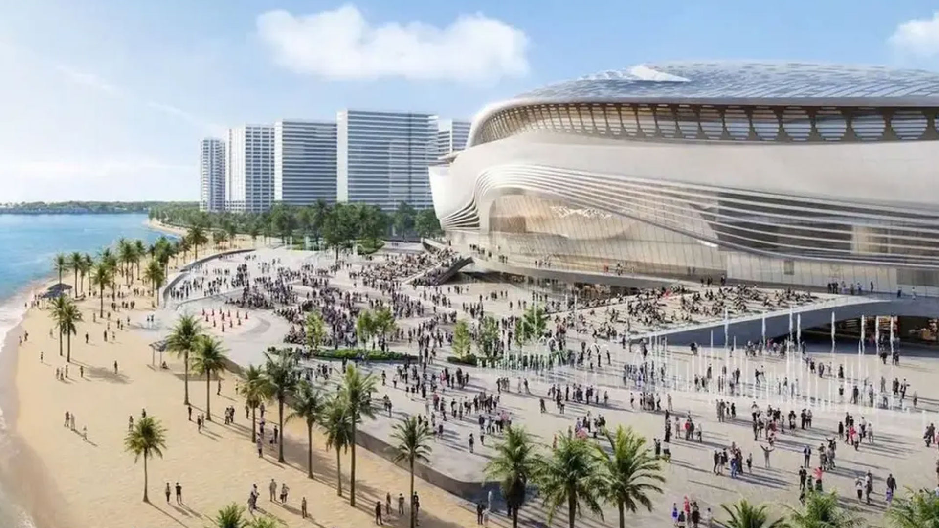 Nhà hát Sóng Xanh Vinhomes Green Paradise có gì đặc biệt