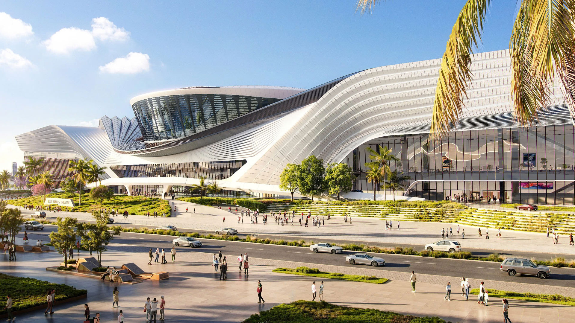 Nhà hát Sóng Xanh Vinhomes Green Paradise có gì đặc biệt 2