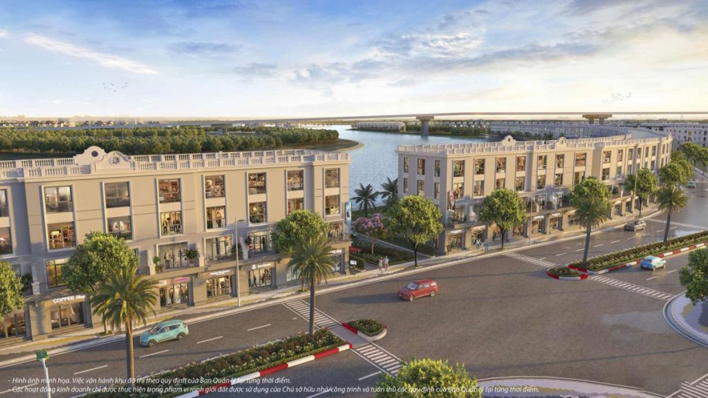 Nhà phố Tiểu khu Vịnh Ngọc