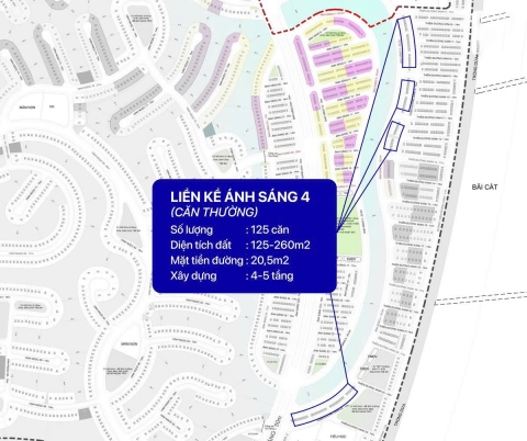Liền kề Ánh Sáng 4 phân khu Vịnh Ngọc Vinhomes Green Paradise