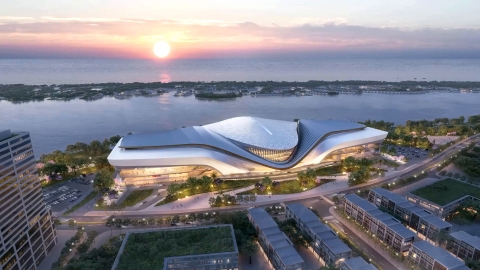 Nhà hát Sóng Xanh Vinhomes Green Paradise