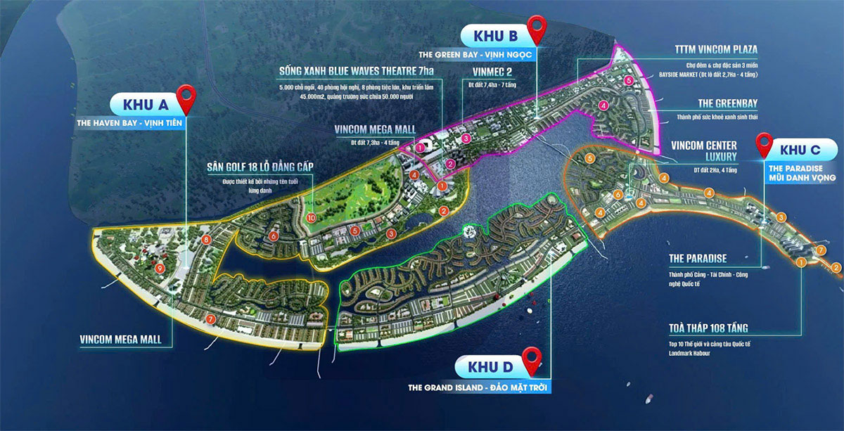 Quy hoạch Vinhomes Green Paradise