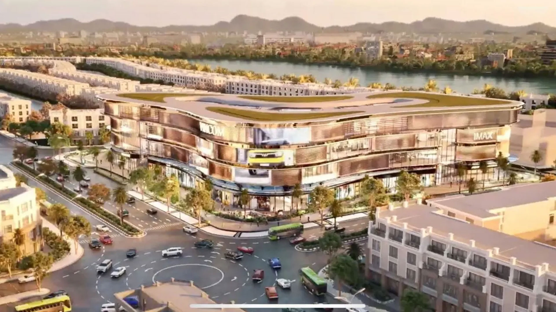 Vincom Mega Mall, Bayside Market và hệ thống shop thương mại – dịch vụ