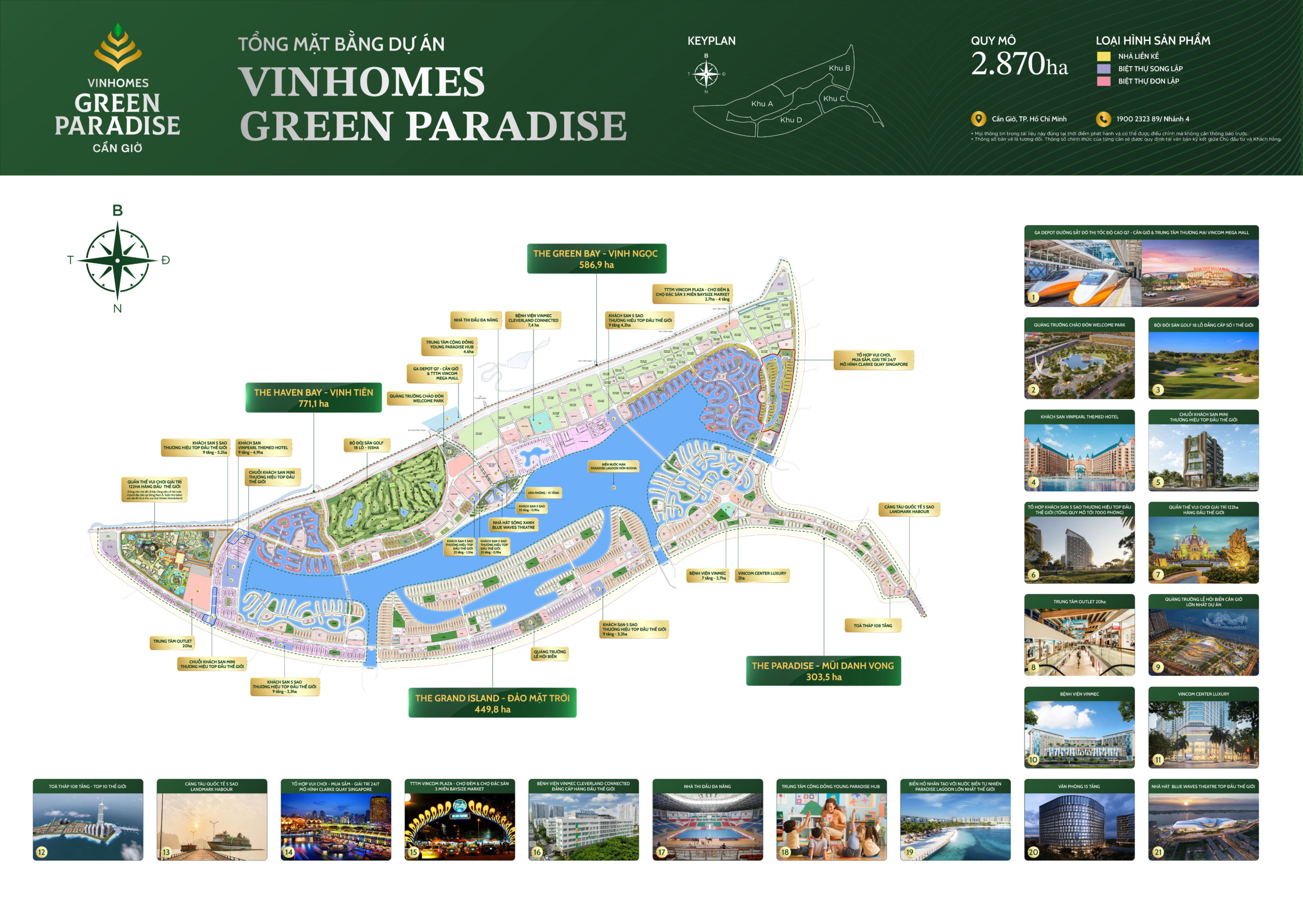 Tiện ích Vinhomes Green Paradise Cần Giờ 2