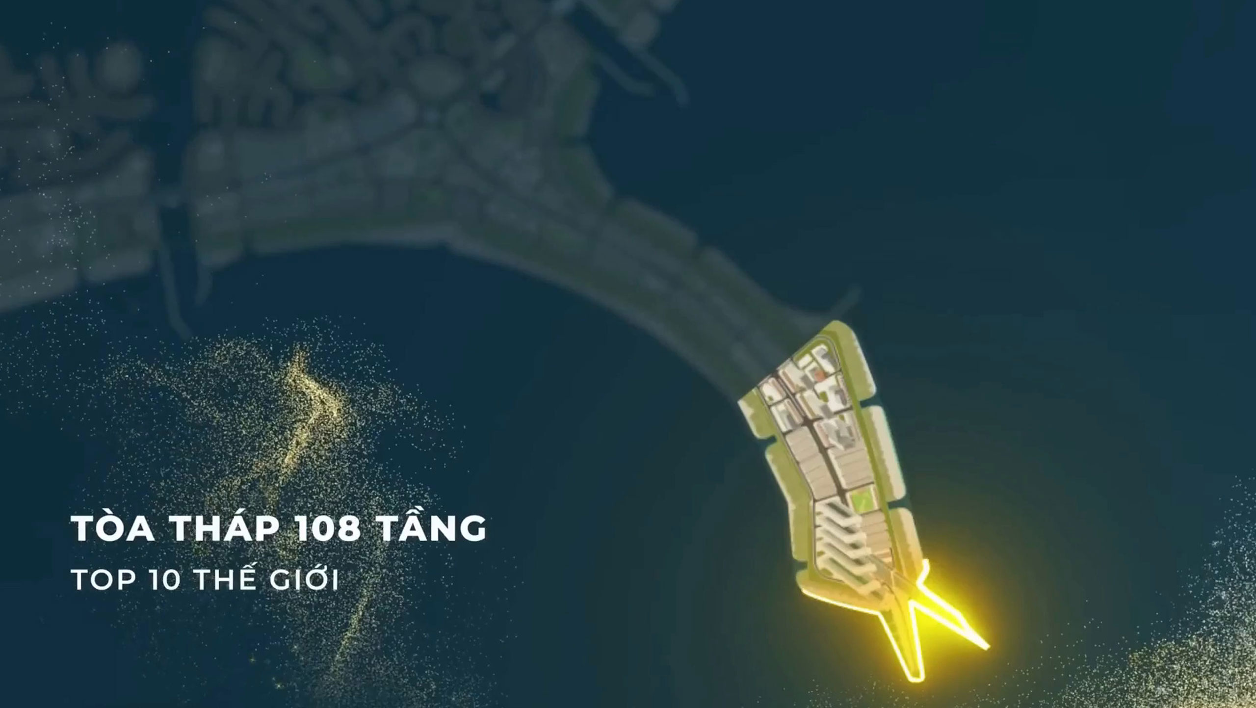 Vị trí tháp tài chính Vinhomes Green Paradise nằm ở đâu?